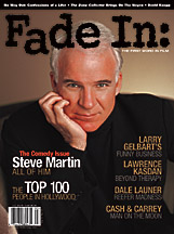 FADE IN magazine side cover Issue 17  Vol 5 #3  1999
