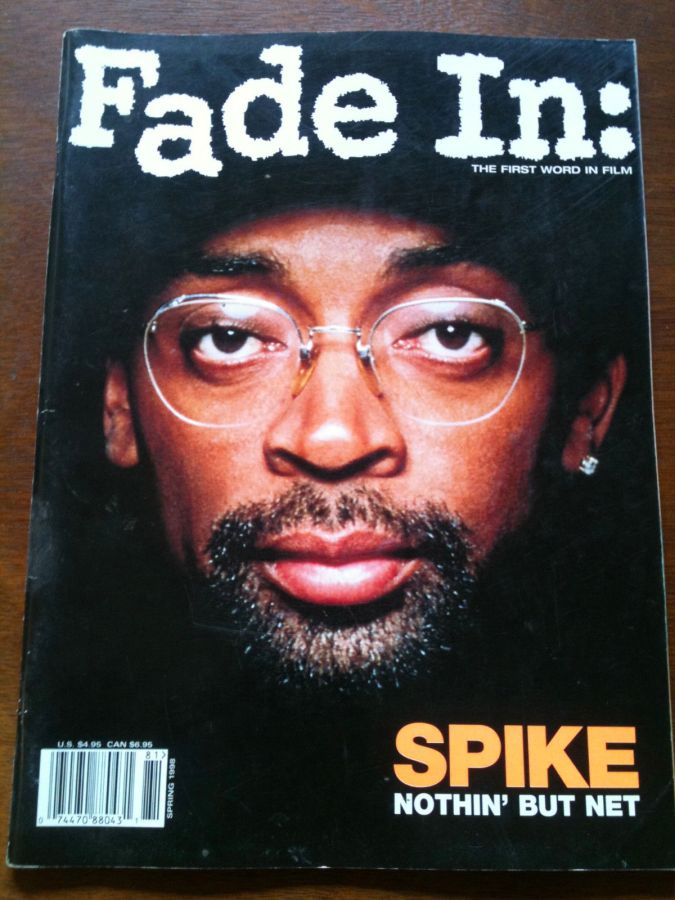 FADE IN magazine side cover Issue 12  Vol 3 # 4 Spring 1998