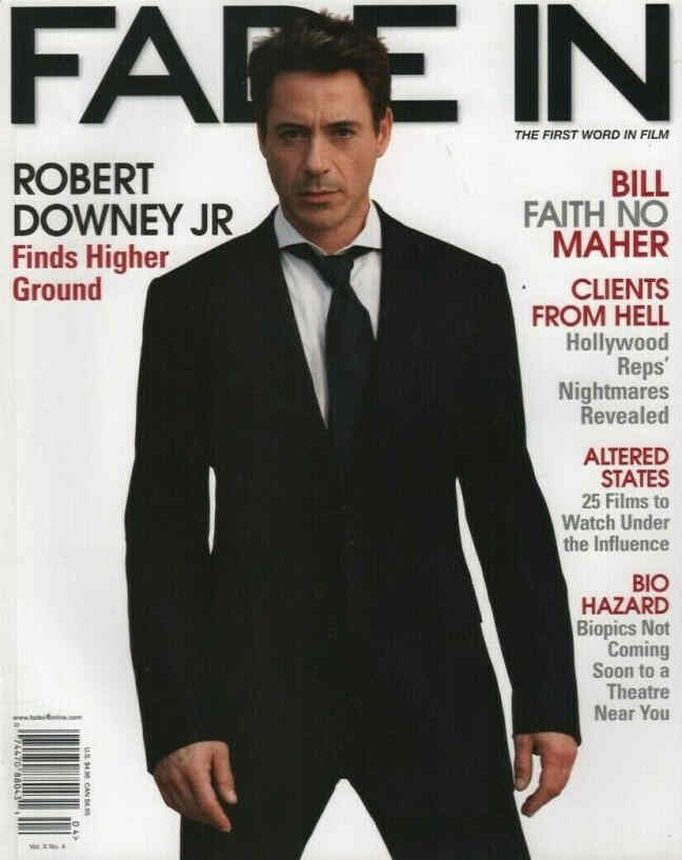 FADE IN magazine side cover  Vol 10 No  4   2007