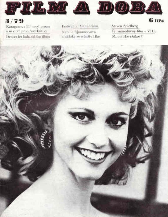 FILM A DOBA magazine side cover Issue 3   1979
