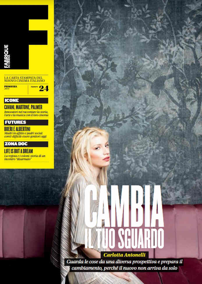 FABRIQUE DU CINEMA magazine side cover Issue 24 Spring 2019