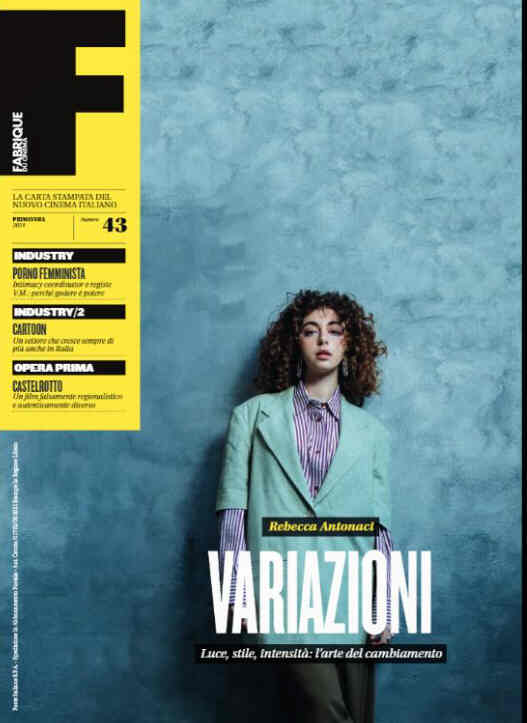 FABRIQUE DU CINEMA magazine side cover Issue 43 Spring 2024