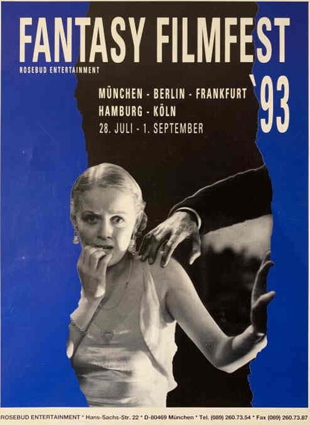 FANTASY FILMFEST magazine side cover Issue 7   1993