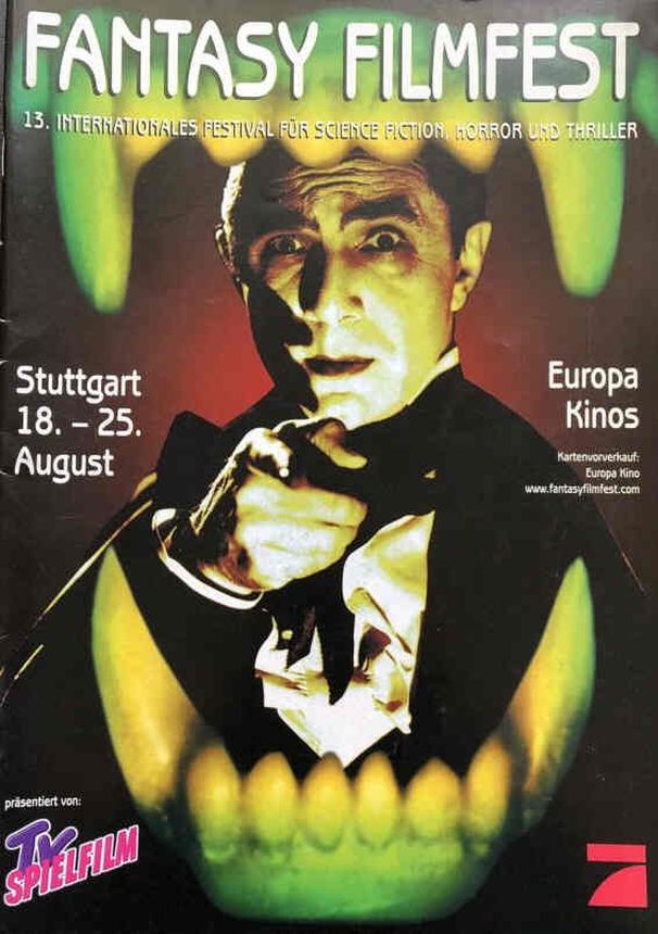 FANTASY FILMFEST magazine side cover Issue 13   1999