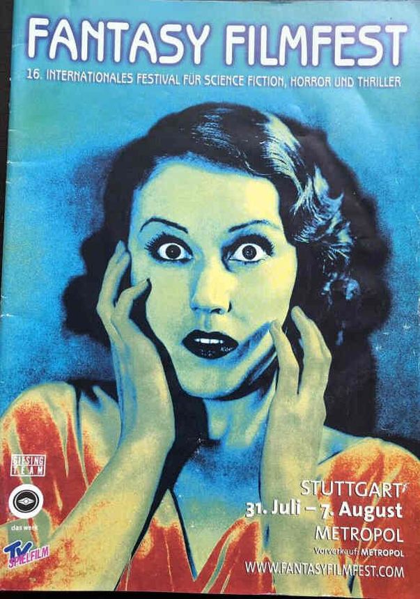 FANTASY FILMFEST magazine side cover Issue 16   2002