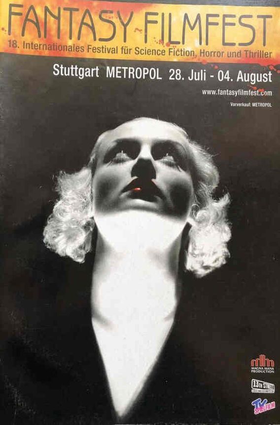 FANTASY FILMFEST magazine side cover Issue 18   2004