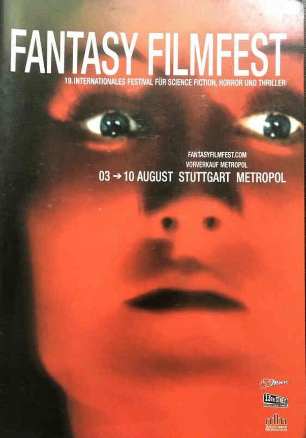 FANTASY FILMFEST magazine side cover Issue 19   2005