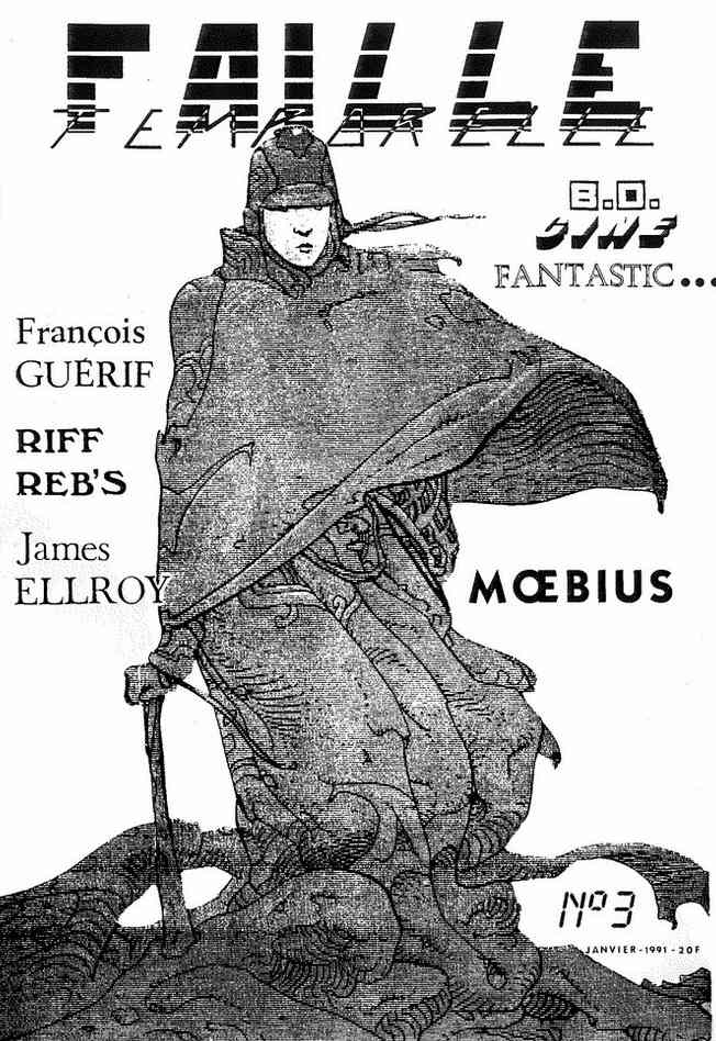 FAILLE TEMPORELLE magazine side cover Issue 3  January 1991