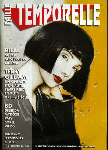FAILLE TEMPORELLE magazine side cover Issue 9  December 1996