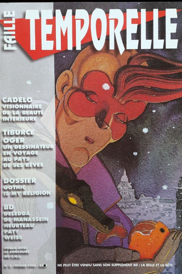 FAILLE TEMPORELLE magazine side cover Issue 8  February 1996