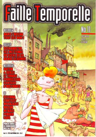 FAILLE TEMPORELLE magazine side cover Issue 11 Summer 1999
