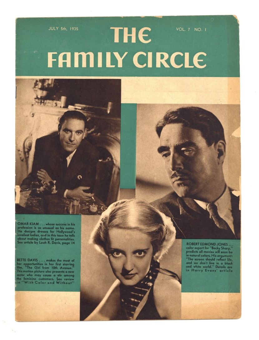 THE FAMILY CIRCLE magazine side cover 5 July 1935