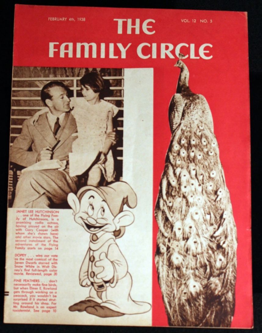 THE FAMILY CIRCLE magazine side cover 4 February 1938