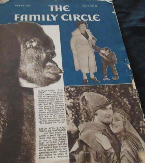 THE FAMILY CIRCLE magazine side cover 3 June 1938