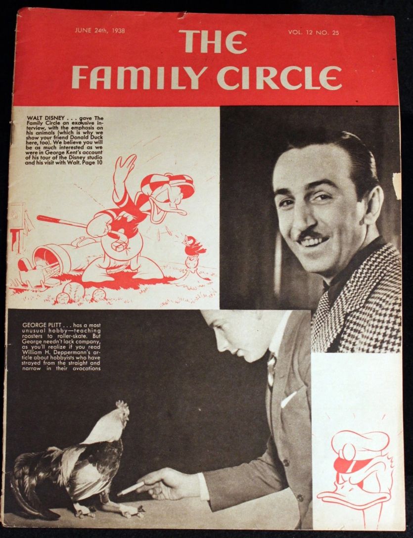 THE FAMILY CIRCLE magazine side cover 24 June 1938
