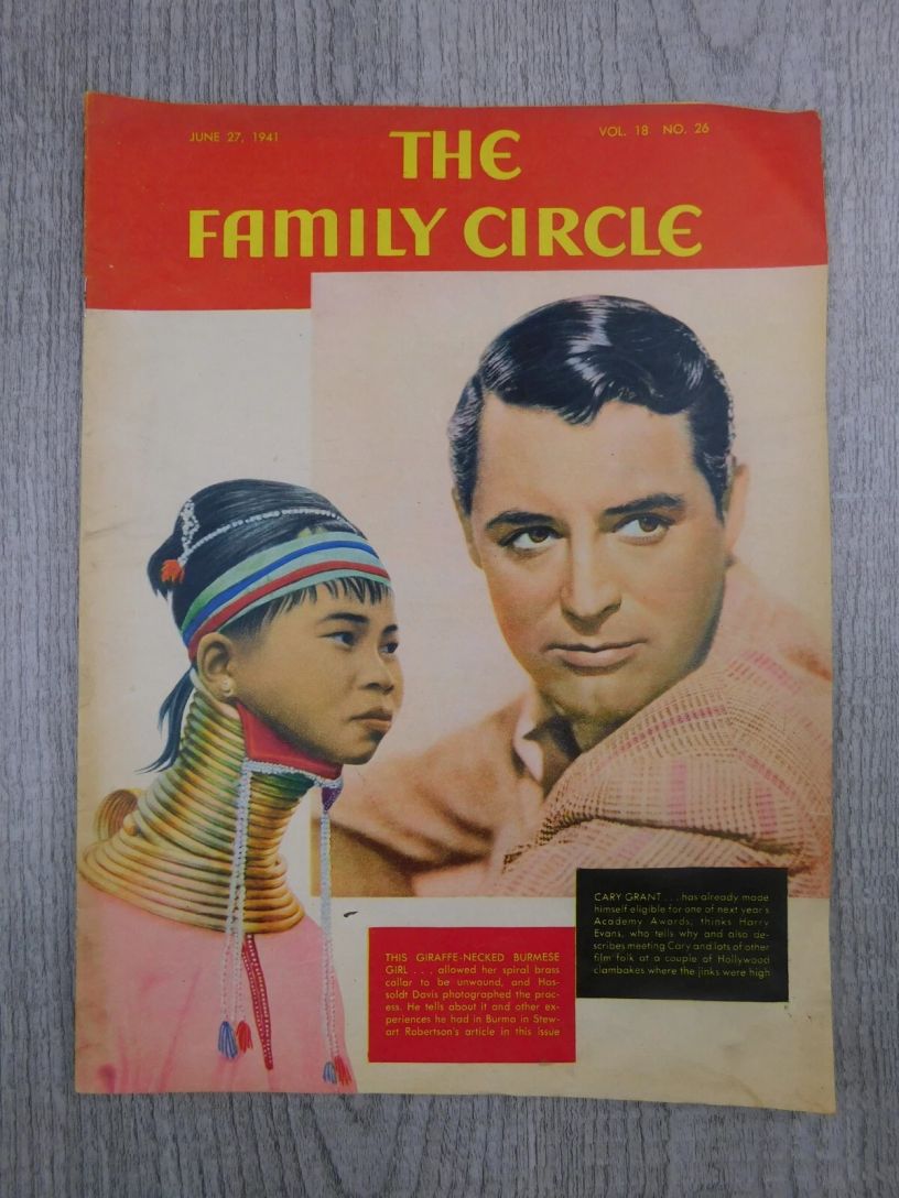 THE FAMILY CIRCLE magazine side cover 27 June 1941