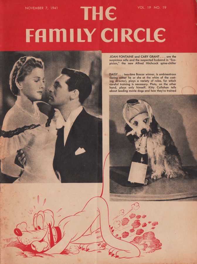 THE FAMILY CIRCLE magazine side cover 7 November 1941