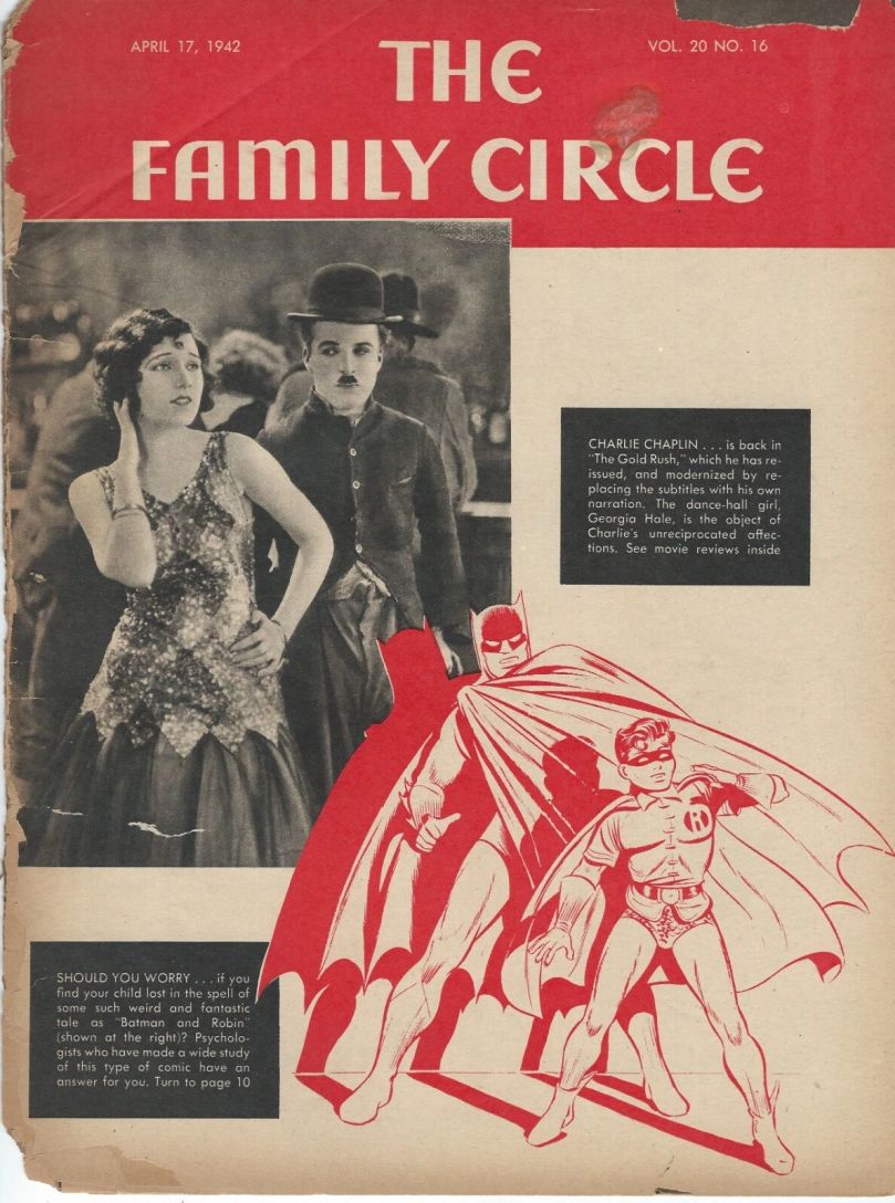THE FAMILY CIRCLE magazine side cover 17 April 1942