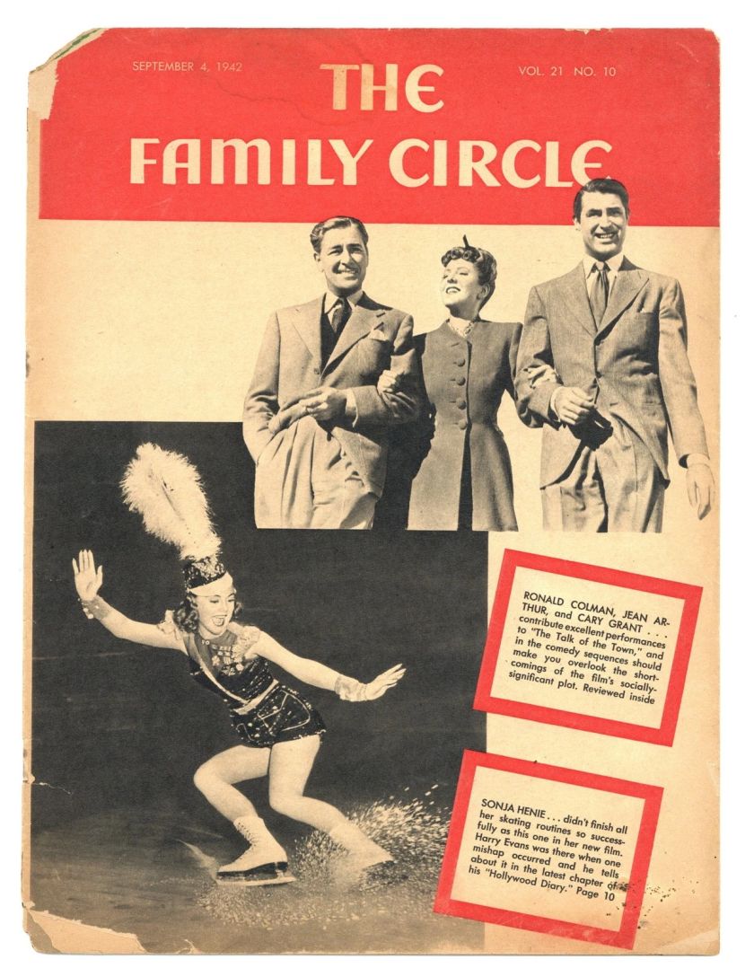 THE FAMILY CIRCLE magazine side cover 4 September 1942