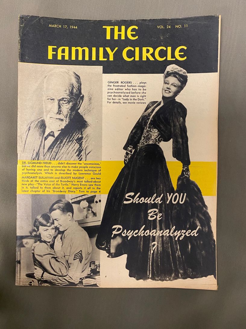 THE FAMILY CIRCLE magazine side cover 17 March 1944