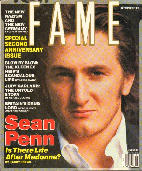 FAME (80s) magazine side cover November 1990