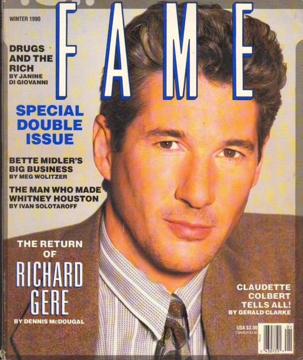 FAME (80s) magazine side cover Winter 1990