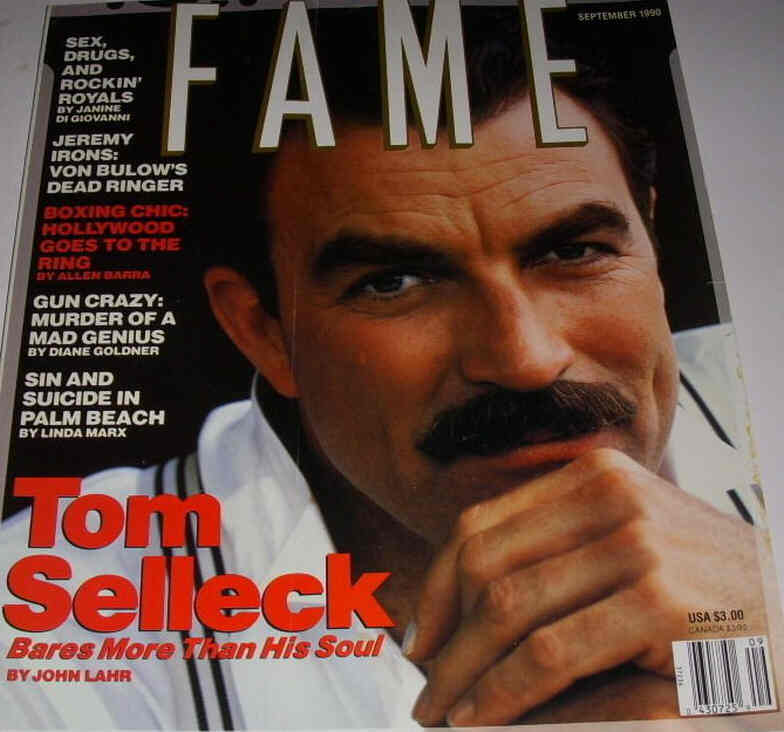 FAME (80s) magazine side cover  September 1990