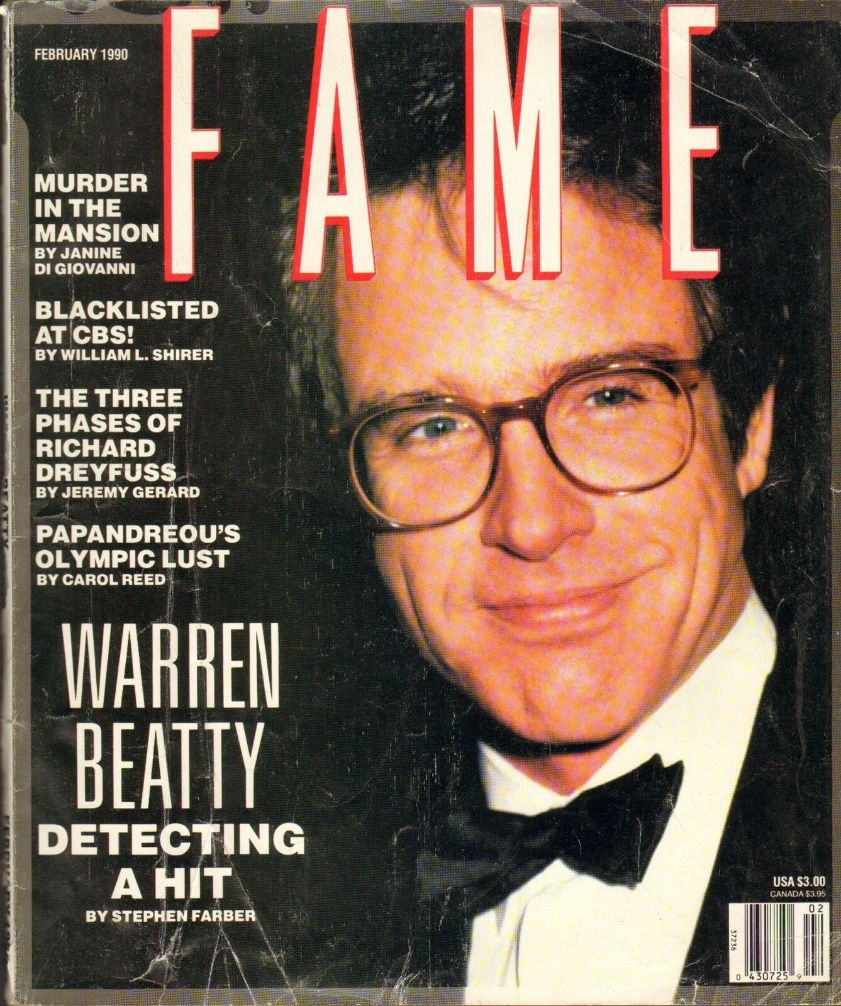 FAME (80s) magazine side cover February 1990