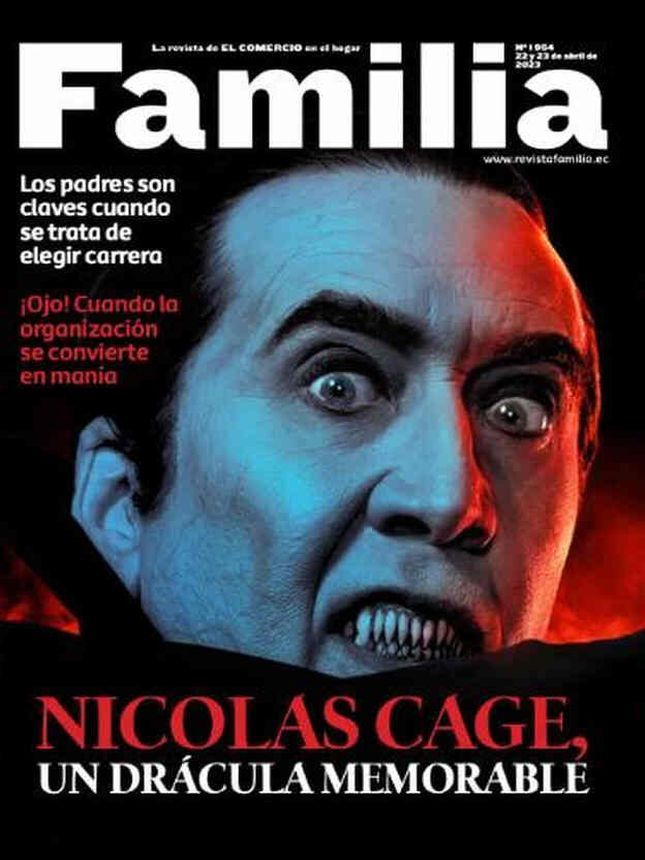FAMILIA magazine side cover  April 2023