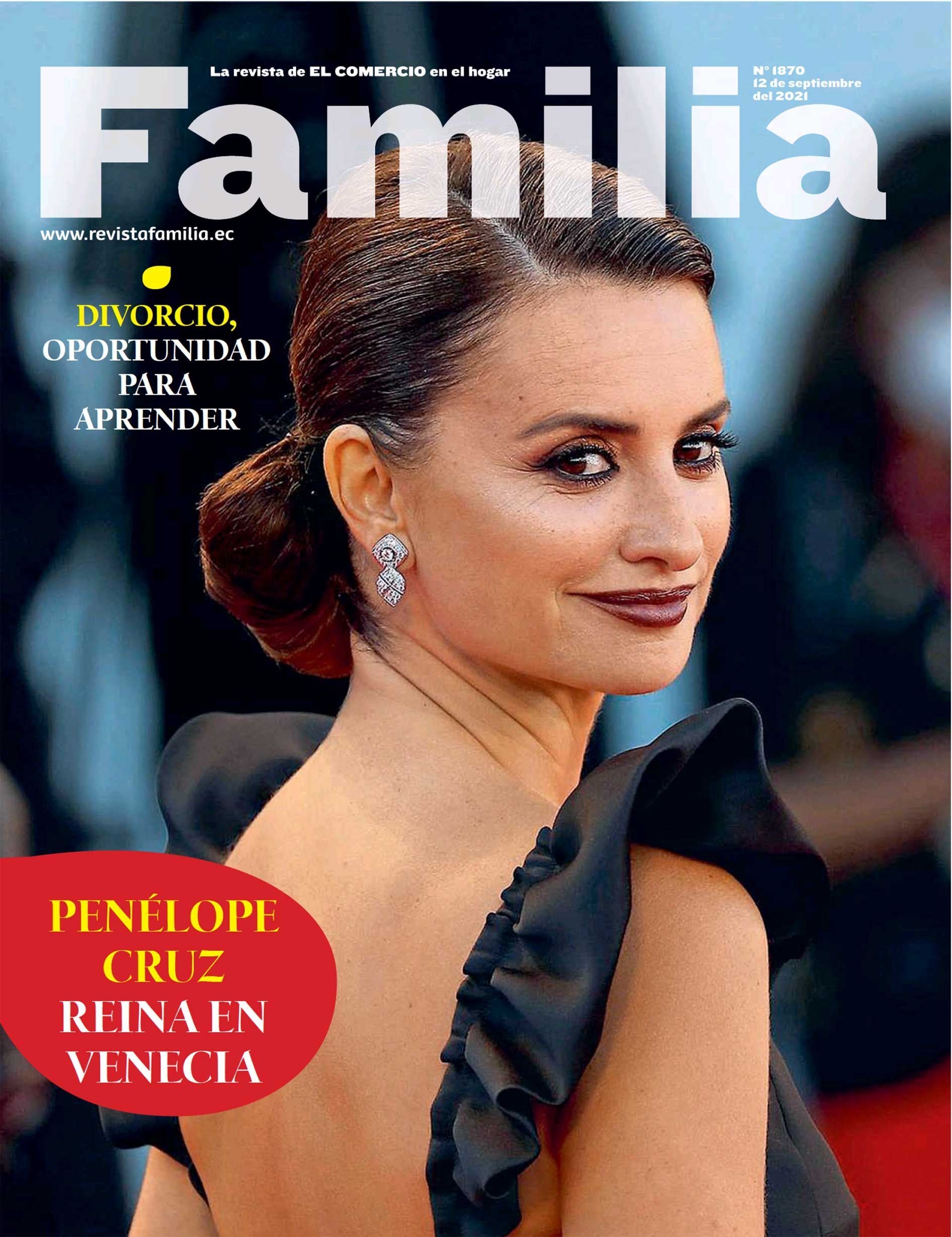 FAMILIA magazine side cover 12 September 2021