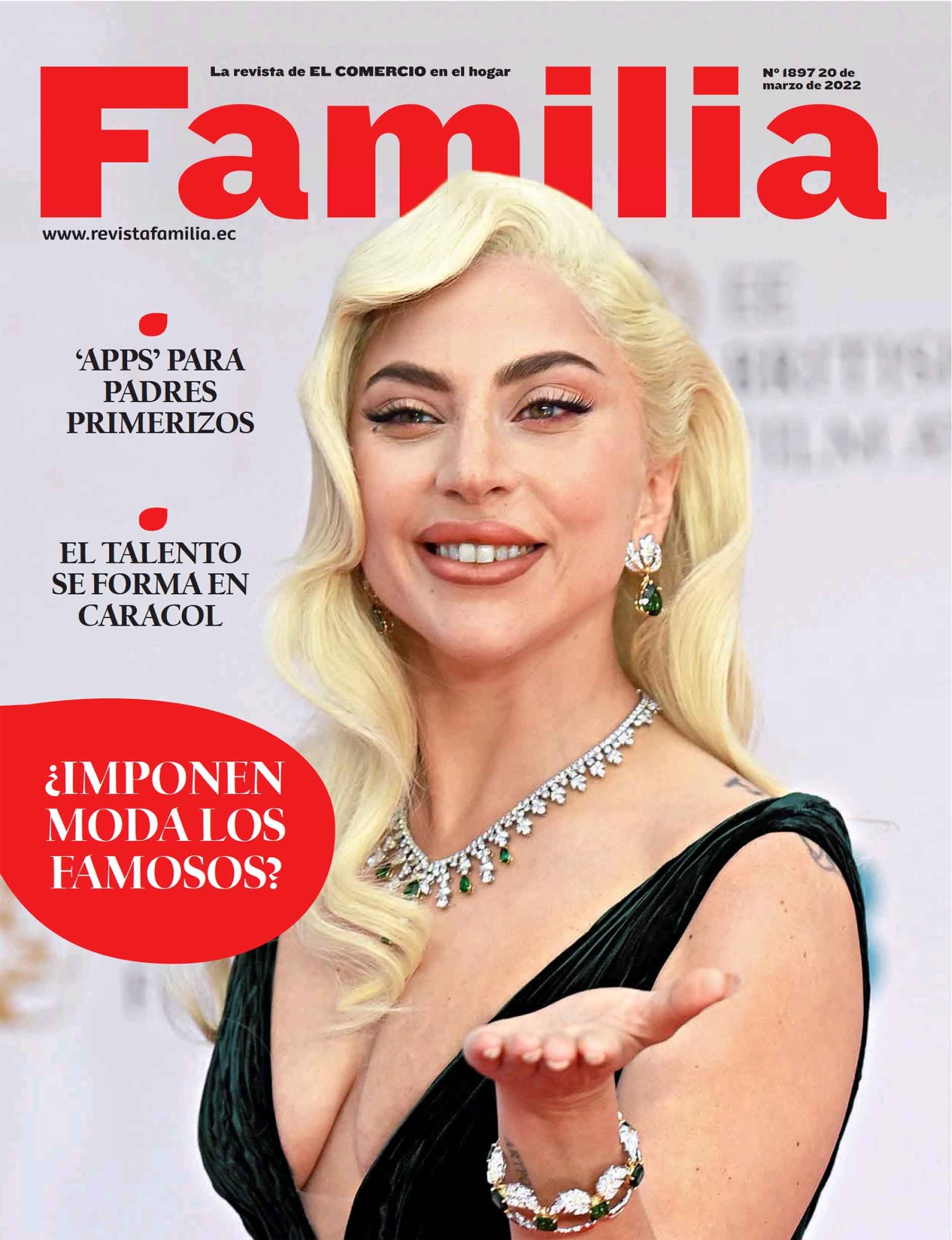 FAMILIA magazine side cover 20 March 2022