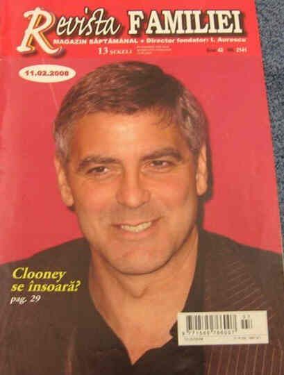 REVISTA FAMILIEI magazine side cover 11 February 2008