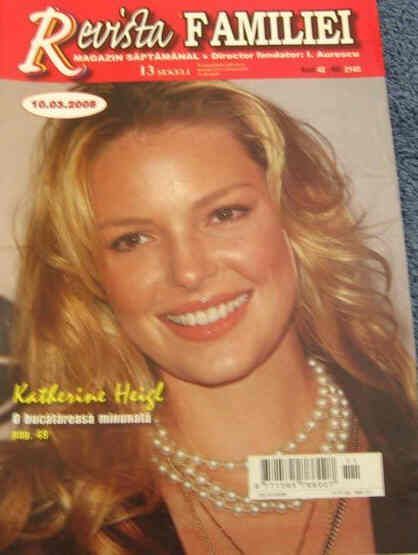 REVISTA FAMILIEI magazine side cover 10 March 2008