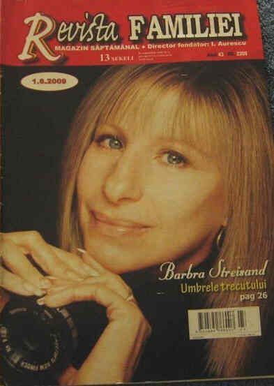 REVISTA FAMILIEI magazine side cover 1 June 2009