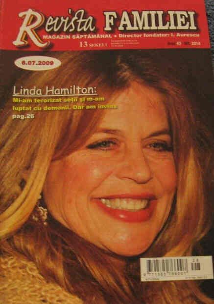 REVISTA FAMILIEI magazine side cover 6 July 2009