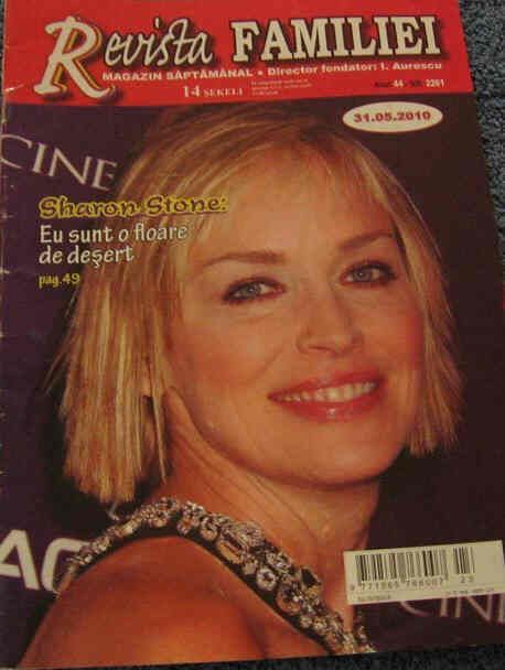 REVISTA FAMILIEI magazine side cover 31 May 2010