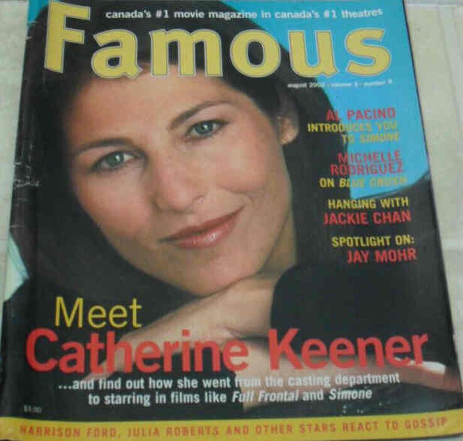 FAMOUS magazine side cover Issue 32 August 2002
