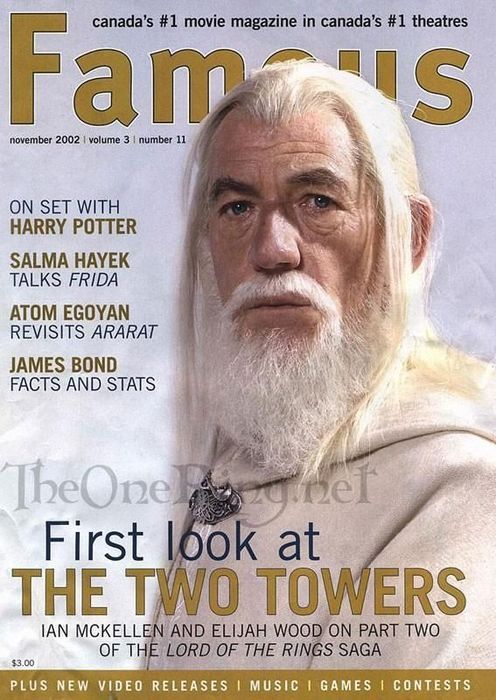 FAMOUS magazine side cover Issue 35 November 2002