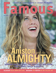 FAMOUS magazine side cover Issue 41 May 2003