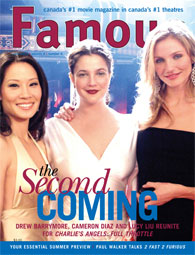 FAMOUS magazine side cover Issue 42 June 2003
