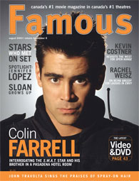 FAMOUS magazine side cover Issue 44 August 2003