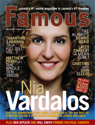 FAMOUS magazine side cover Issue 52 April 2004