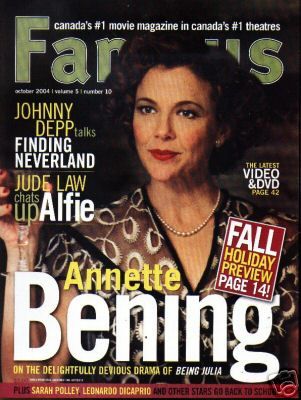 FAMOUS magazine side cover Issue 58 October 2004