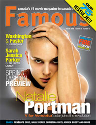 FAMOUS magazine side cover Issue 75 March 2006