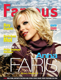 FAMOUS magazine side cover Issue 76 April 2006