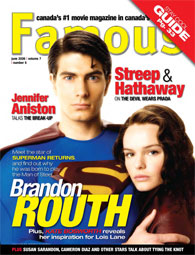FAMOUS magazine side cover Issue 78 June 2006