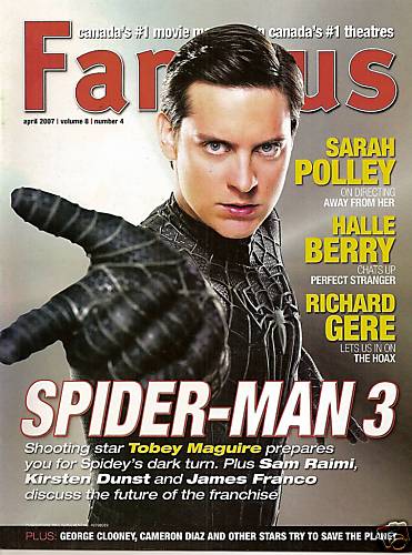 FAMOUS magazine side cover Issue 88 April 2007