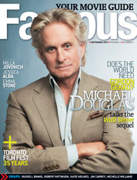 FAMOUS magazine side cover Issue 129 September 2010