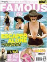 FAMOUS (Au) magazine side cover 6 March 2006