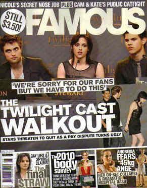 FAMOUS (Au) magazine side cover 24 May 2010